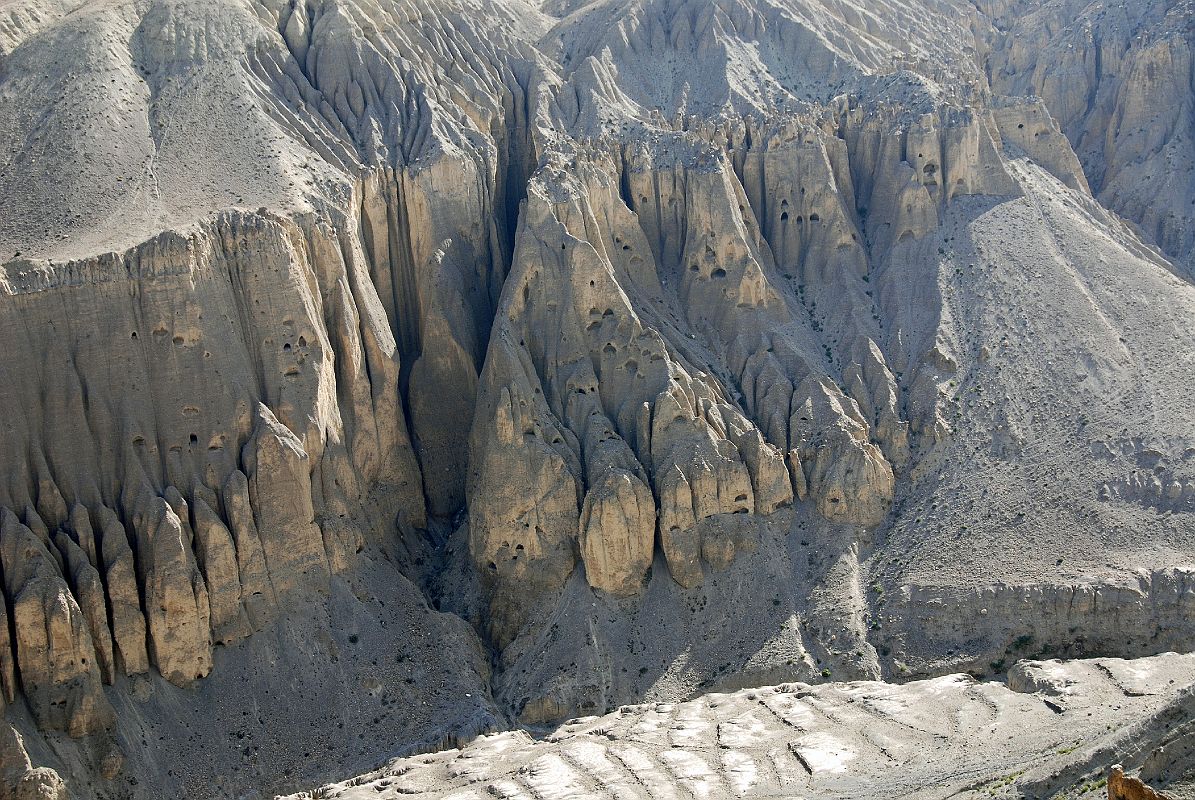 301 Caves On Hill Above Jhong Khola Between Kagbeni And Jharkot